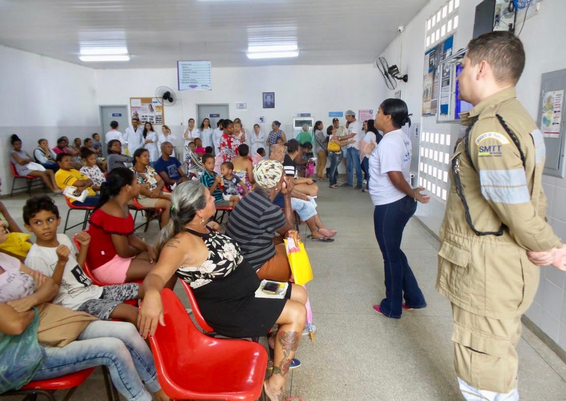 Estratégias educativas da Saúde marcam Projeto Vida no Trânsito - SMTT Aracaju